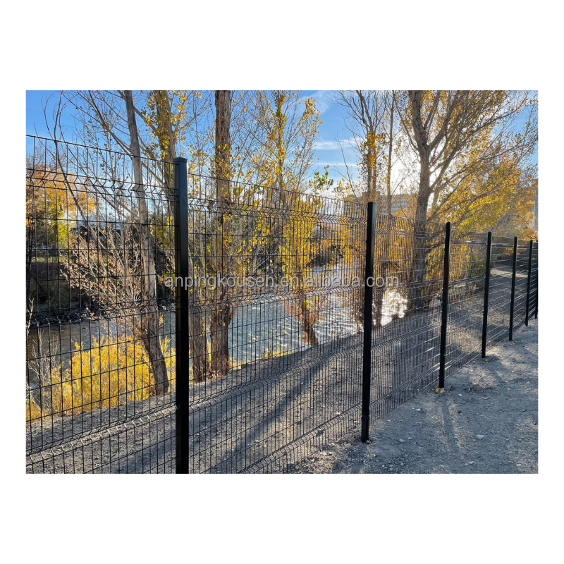 Metal Frame 3D Welded Curved Panel for Fencing and Gates at Affordable