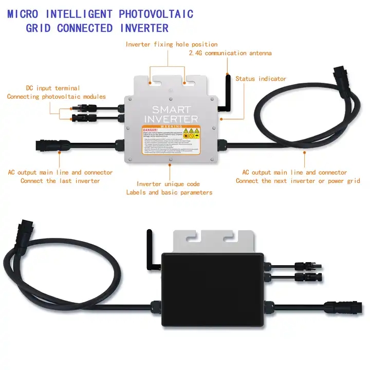 400W Solar Power Micro Inverters Solar Grid Tie Micro Inverter Mikro Wechselrichter Solar Grid Tie Micro Inverter