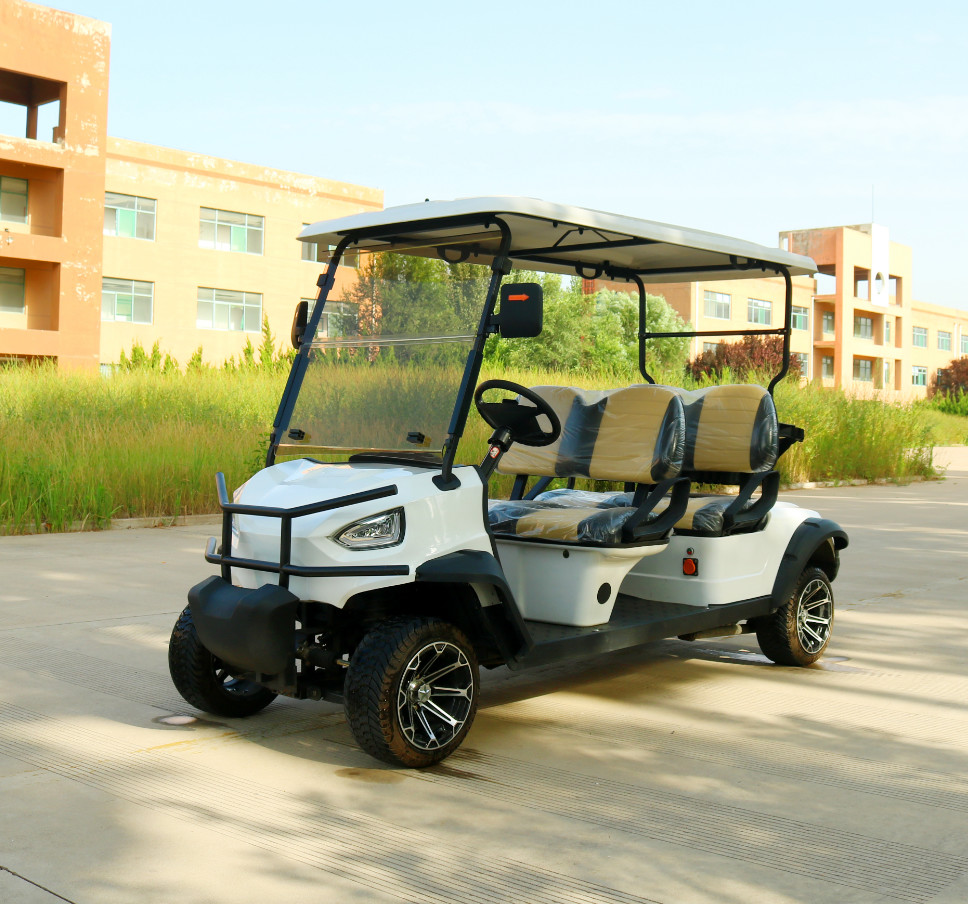 Front Independent Suspension Electric Golf Cart CE Approved 4 Seater Golf Cart