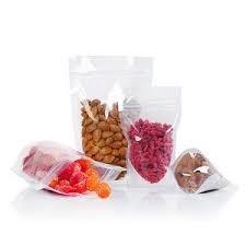 Quality 140 Microns Stand Up Packaging Pouches Coconut Oil transparent wholesale