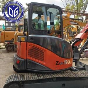 Quality ZX50 5 Ton Small Used Hitachi Excavator 92% New wholesale