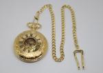 Automatic mechanical pocket watch with metal clip chain / Fashion Watch Pocket