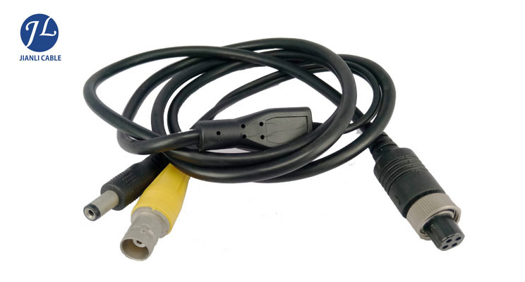 Car Security Camera Video Power Wire Connect Bnc Rca Cable For Dvr Cctv