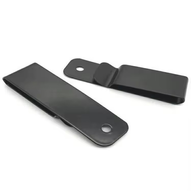 CNC Machining Metal Money Clip Belt Clip U Shaped Spring Clip