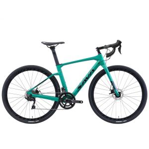 Quality SAVA Carbon Fibre Gravel Bike , Carbon Hybrid Bicycle 700Cx40C Wheels wholesale