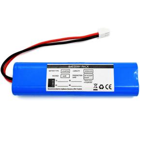 Quality Emergency Lighting Battery LiFePO4 3000mah Battery 6.4V Blue PVC wholesale