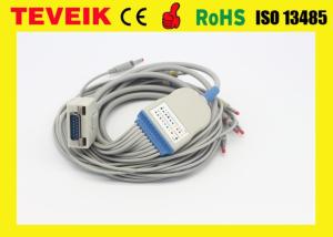 Quality Fukuda KP-500 EKG Cable, KP-500D ECG Cable and Leadwires with Banana 4.0 IEC Standard wholesale