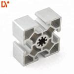 Square 6063 Extrusion Aluminium Tube Sections , Customized V Slot Aluminum