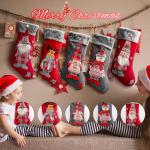 Christmas Stockings Unique 3D Gnomes Xmas Stockings Santa Claus Fireplace