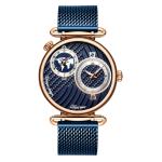 RoHS 44mm Double Dial Watch Personality Technology Fashion Innovation Business