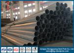 Hot Dip Galvanized Octagonal Steel Tubular Pole , Power Transmission Poles