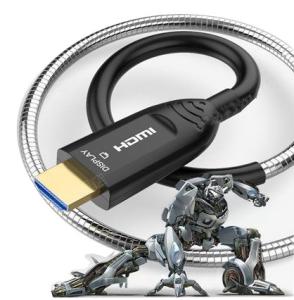 Quality Armored HDMI 2.0 hybrid fiber optical cable wholesale