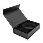 Custom logo Black Magnet Magnetic Luxury Packaging Folding Paper Business Gift