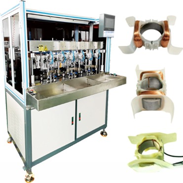 Automatic Induction Motor Winding Machine for 2-50mm Stator Thickness 10 KG Max. Load