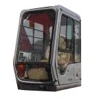 AT154426 HITACHI Excavator Cab Window Tempered Glass Left Slant Side Position NO