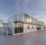 20ft 40ft Prefab Shipping Container House Luxury Prefabricated Modular Homes