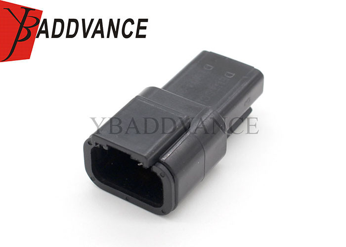 DTM04-3P-E004 Deutsch Automotive Connectors 3 Pin Receptacle Black Color