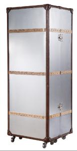 Quality Four Layers Stainless Steel Wine Cabinet Retro Industrial Wine Cabinet wholesale