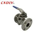 DIN PN16 WCB Flanged Ball Valve 2PC Stainless Steel