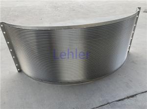 Quality SS316L Stainless Steel Sieve Screen Wedge Wire Curved Screen For Food Processing Machinery wholesale