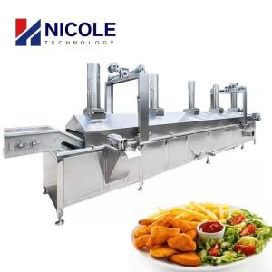 Quality SUS 304 Automatic Deep Fryer Machine Multifunctional Customized wholesale
