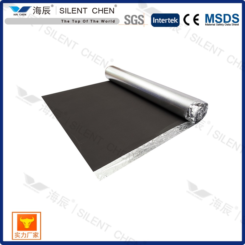 Silver Film EVA Laminate Flooring Underlayment For Solid Hardwood Floors