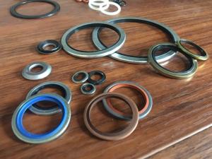 Quality OEM Seal Carbon Steel Nitrile Rubber Gasket Seals Bonded Sealing Washers wholesale