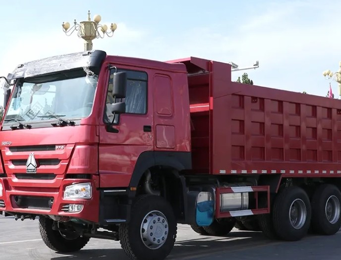 6x4 351 - 450hp Heavy Duty Mining Trucks Euro 3