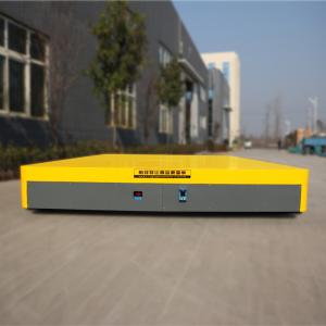 Quality Steel Pallet Motorized Cable Drum Steel Coil Rail Transfer Cart wholesale