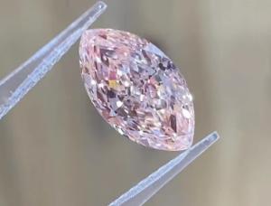 Quality Synthetic Carbon Lab Created Colored Diamonds 4-5CT Marquise Pink wholesale