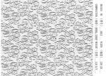 Wedding Lace Trim Bridal Applique With Cording Cotton Fabric Embroidered