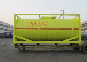 Quality International Carbon Steel 20 Foot Tank Container For Oil Transport Or Storage wholesale