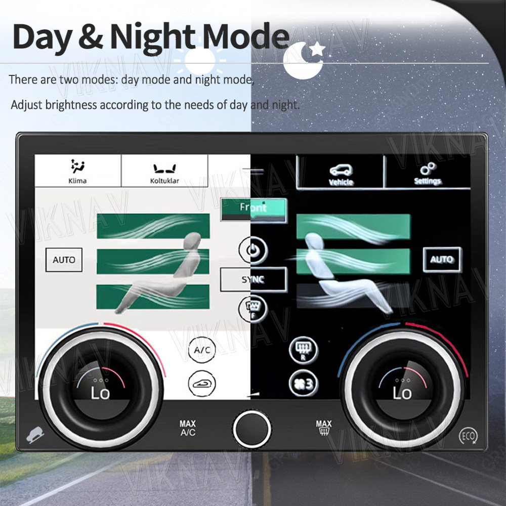 Air Condition Panel 10'' Touch Screen For Range Rover Evoque 2013 - 2017