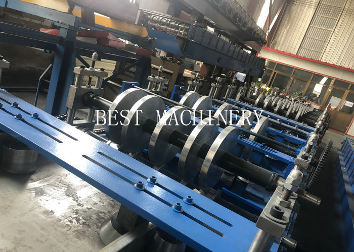 Roofing House Section H Purlin Machine Full Automatic For Galvanized Steel