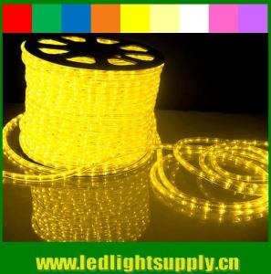 Quality decorations xmas 2 wire led outdoor christmas rope lights spools wholesale