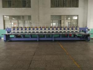 Quality Computerized Operation Flat Embroidery Machine 18 Heads 9 Colors wholesale