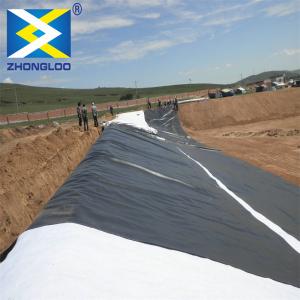 Quality Black High Density Polyethylene Geomembrane Pond Liner Impermeable wholesale