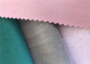 Quality Apparel Textiles Polyester Spandex Fabric Winter Jacket Scuba Suede Microfiber Dress wholesale