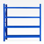 Blue 500kg Industrial Pallet Warehouse Storage Shelving Units 2000MM