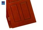 Apartment Bathroom Soundproof Fireproof PVC Wood Door