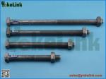 Hot dip galvanized square head bolt