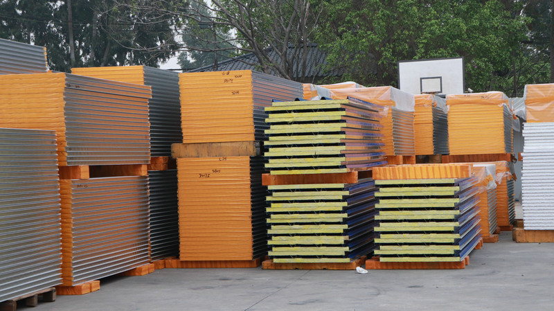 Heat Insulated Glass Wool Sandwich Panel