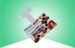 350GSM Custom Packaging Boxes Artpaper Paper Card Snack Wobbler With Glossy