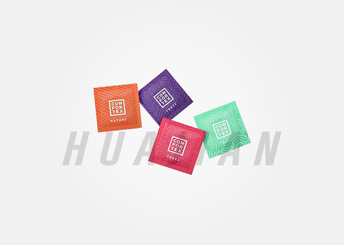 Colorful OEM Laminated Aluminum Condom Packaging Foil