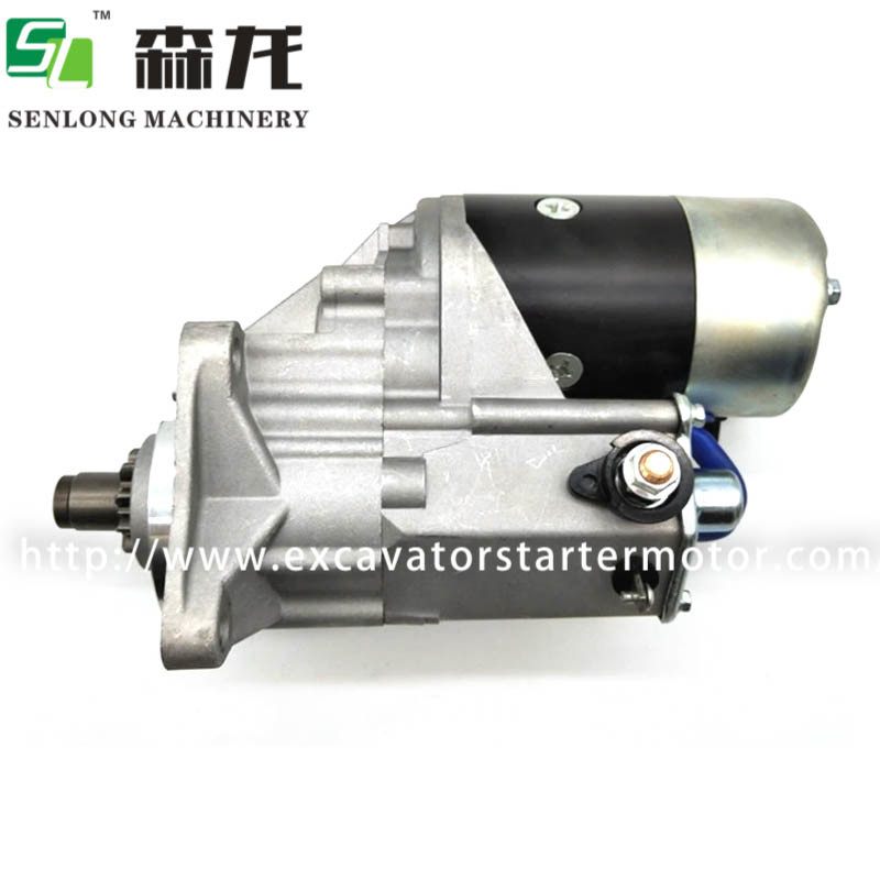 12V 2.5KW 10T Excavator Starter Denso Motor 1121767 1420539 1430535 1445590 3E7905 6T7001 6T7007 JS735 028000-0960