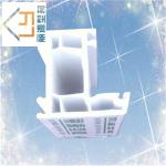 Single Glazed UPVC Door And Window Profiles Non Plastic Custom Design