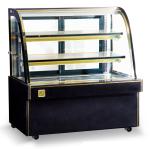 1800mm Fan Cooling Saving-energy Two Layers Refrigerated Cake Display Cabinets