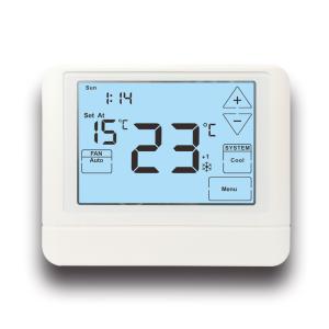 Quality 24V Heat Pump Weekly Programmable Room Thermostat Auto Changeover wholesale
