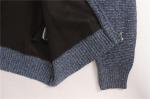 Stockpapa Male Casual zip up turtleneck sweater