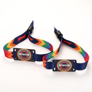 Quality Disposable RFID Wristband Woven Smart RFID Bracelets For Hotels And Resort wholesale